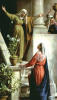 Magnificat / Visitation Prayer Card***BUYONEGETONEFREE***